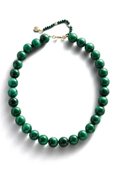 Baublebar Jane Rainbow Semiprecious Beaded Necklace In Green