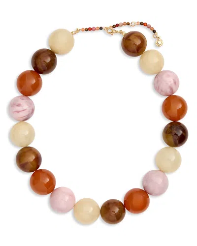 Baublebar Jane Semi Precious Stone Beaded Necklace, 17-20 In Multi
