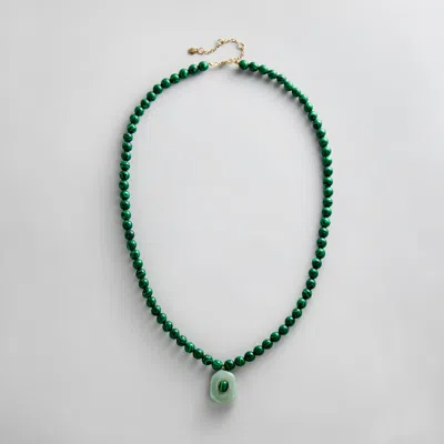 Baublebar Janelle Semi-precious Necklace In Green