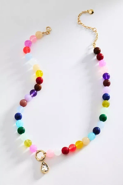 Baublebar Janette Beaded Pendant Necklace In Multi