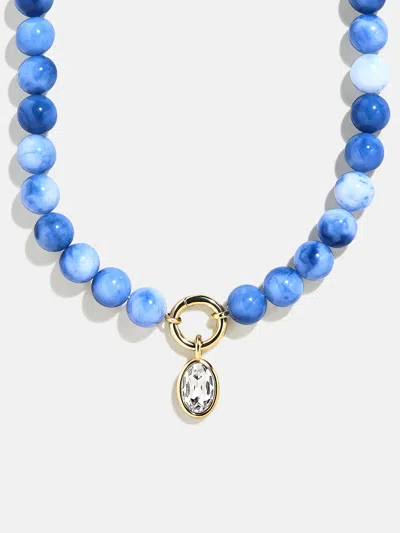 Baublebar Janette Beaded Ring Necklace In Blue