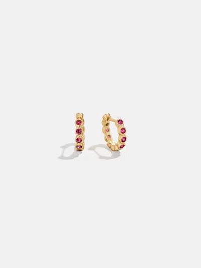 BAUBLEBAR JESSICA 18K GOLD BIRTHSTONE EARRINGS