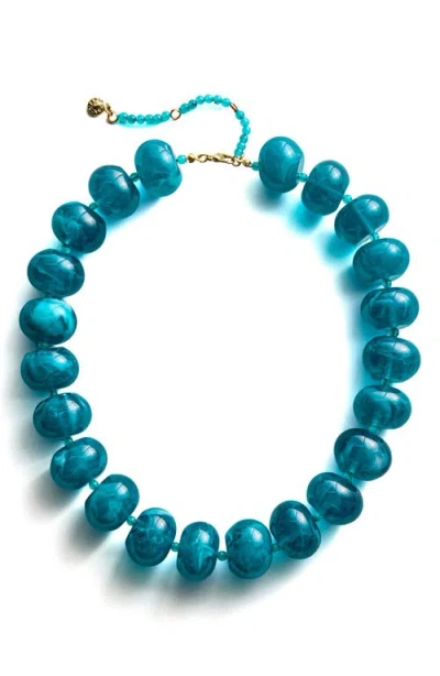 Baublebar Joan Necklace In Navy