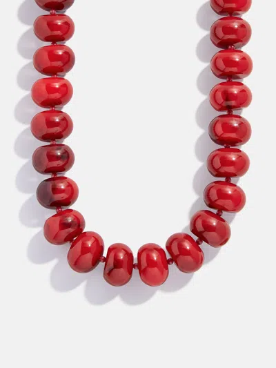 Baublebar Joan Semi-precious Necklace In Red