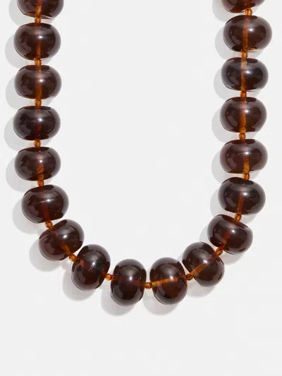 Baublebar Joan Semi-precious Necklace In Brown