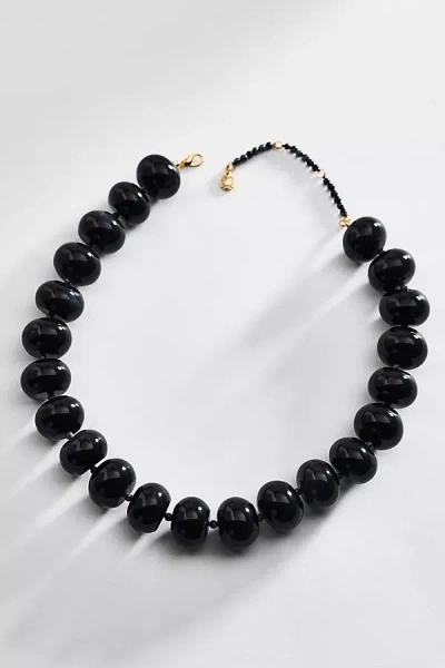 Baublebar Joan Semi-precious Beaded Necklace In Black