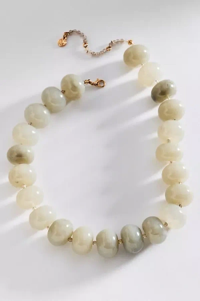 Baublebar Joan Semi-precious Beaded Necklace In Neutral