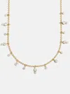 Baublebar Joelle 18k Gold Crystal Necklace In Gold