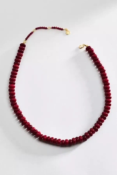 Baublebar Joyce Semi-precious Beaded Necklace In Purple