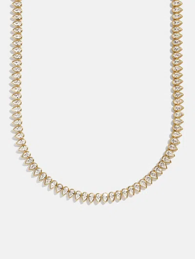 Baublebar Julia 18k Gold Adjustable Tennis Necklace In Multi