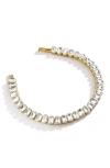 Baublebar Julie Crystal Tennis Bracelet In Clear