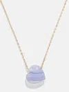 Baublebar Juno Blue Lace Agate Necklace