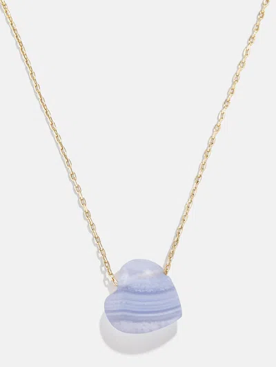 Baublebar Juno Blue Lace Agate Necklace