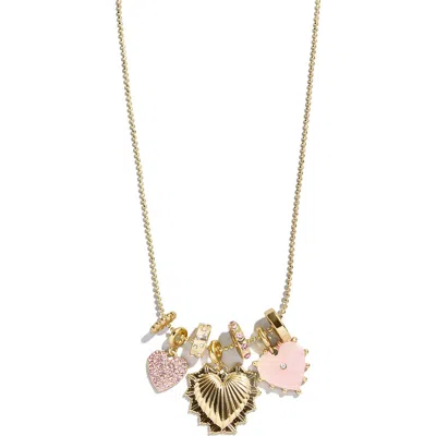 Baublebar Juno Cluster Charm Necklace In Gold