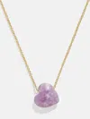 Baublebar Juno Pink Lepidolite Necklace In Gold