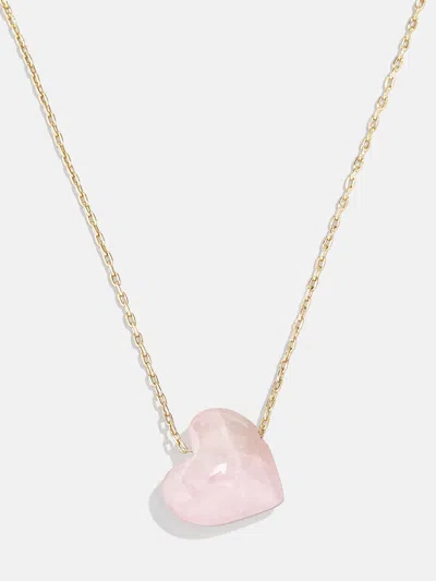 Baublebar Juno Rose Quartz Necklace