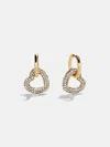 Baublebar Keely Heart Earrings In Gold