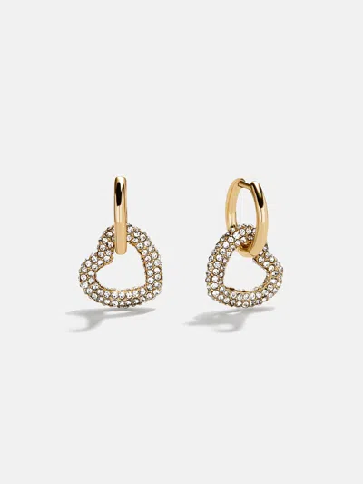 Baublebar Keely Heart Earrings In Gold