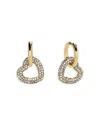 Baublebar Keely Heart Earrings In Gold