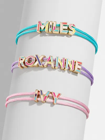 Baublebar Kids' Custom Cord Bracelet In Multi