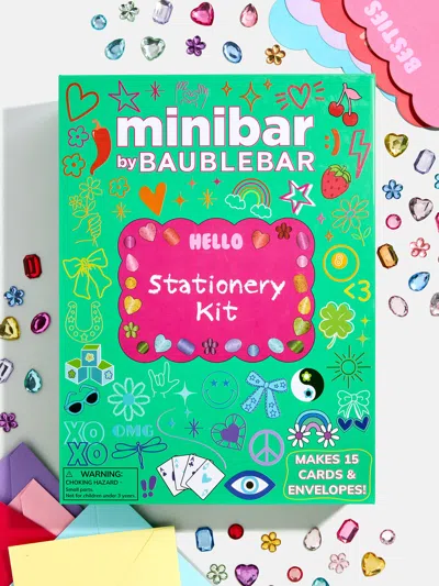 Baublebar Kids' Diy Stationery Craft Kit In Multi