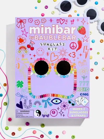 Baublebar Kids' Diy Sunglass Craft Kit In Purple