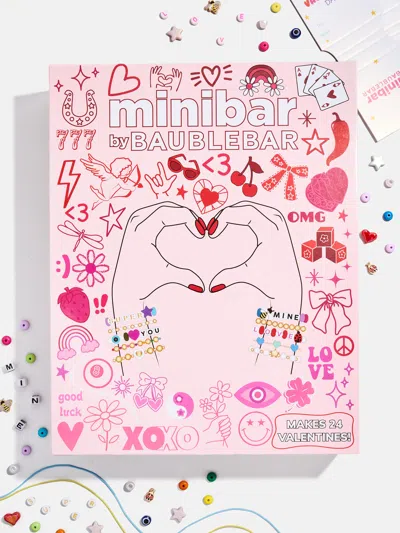 Baublebar Kids' Diy Valentine Bracelet Craft Kit In Gold
