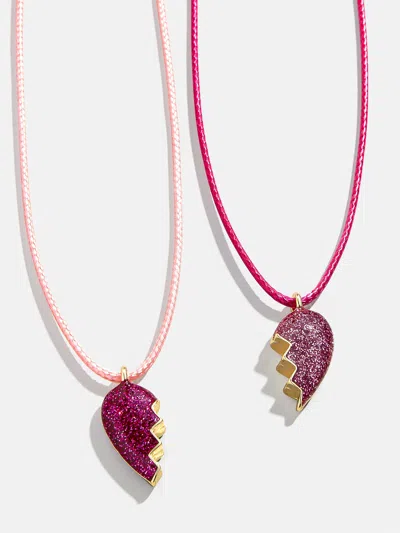 Baublebar Kids' Heart Bff Necklace Set In Multi