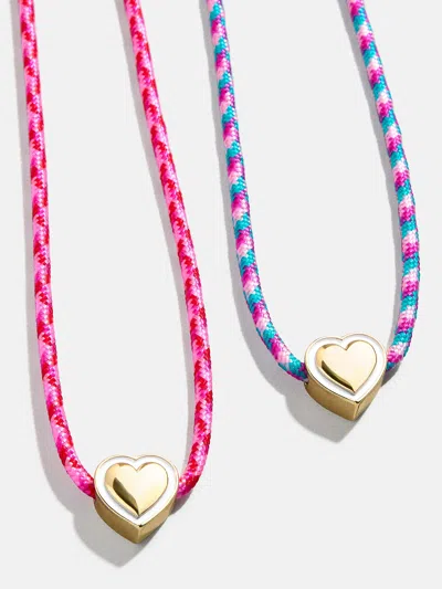 Baublebar Kids' Heart To Heart Friendship Necklace Set