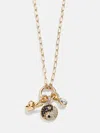 Baublebar Kids' Opposites Attract Charm Necklace In Gold