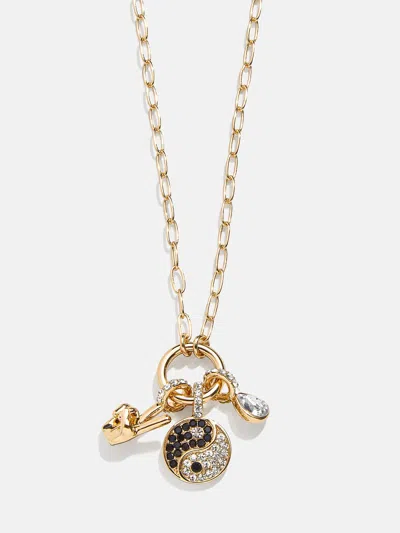 Baublebar Kids' Opposites Attract Charm Necklace In Gold