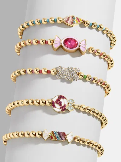 Baublebar Kids' Sweet Candy Treats Pisa Bracelet Set In Gold