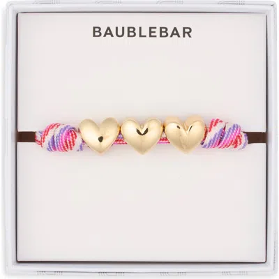 Baublebar Knotty By Nature Cord Slider Bracelet In Green