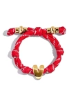Baublebar Knotty Initial Bracelet In Red