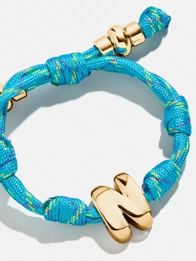 Baublebar Knotty Initial Custom Bracelet In Blue