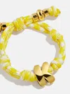 Baublebar Knotty Initial Custom Bracelet In Yellow