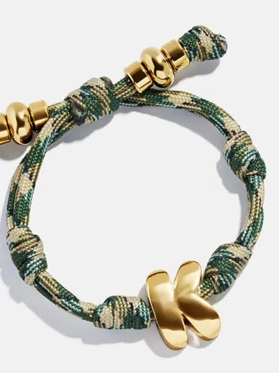 Baublebar Knotty Initial Custom Bracelet In Green