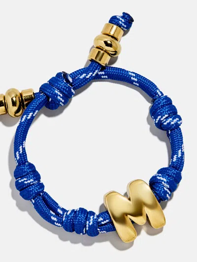 Baublebar Knotty Initial Custom Bracelet In Blue