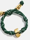 Baublebar Knotty Initial Custom Bracelet In Green