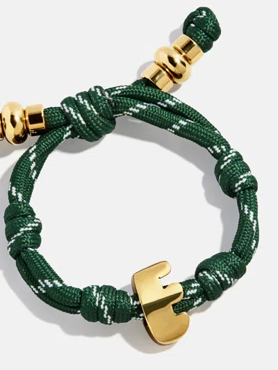 Baublebar Knotty Initial Custom Bracelet In Green