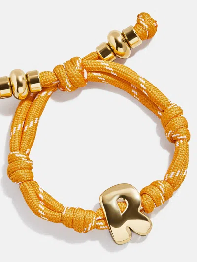 Baublebar Knotty Initial Custom Bracelet In Orange