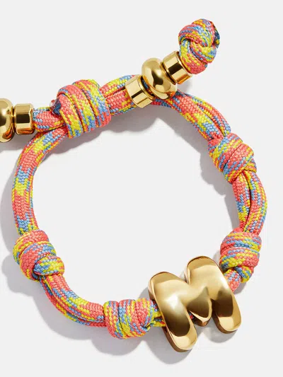 Baublebar Knotty Initial Custom Bracelet In Multi