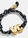 Baublebar Knotty Initial Custom Bracelet In Black