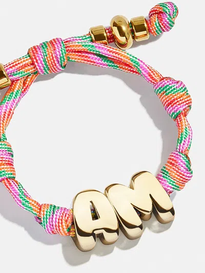 Baublebar Knotty Initial Custom Bracelet In Gold