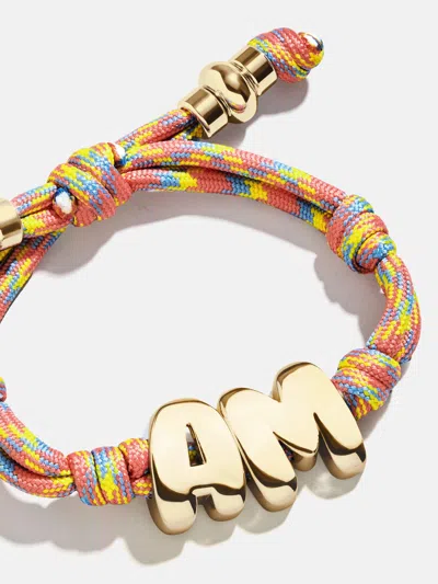 Baublebar Knotty Initial Custom Bracelet In Multi