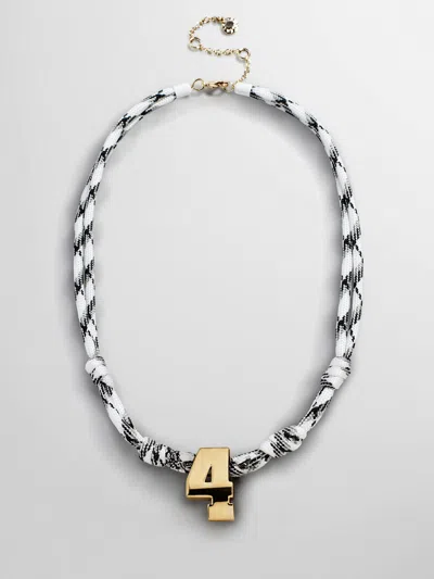 Baublebar Knotty Varsity Custom Necklace In Pattern