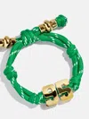 Baublebar Knotty Varsity Number Custom Bracelet In Green
