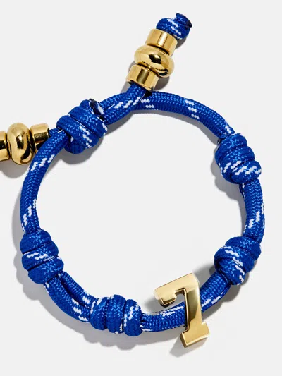 Baublebar Knotty Varsity Number Custom Bracelet In Blue