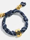 Baublebar Knotty Varsity Number Custom Bracelet In Blue
