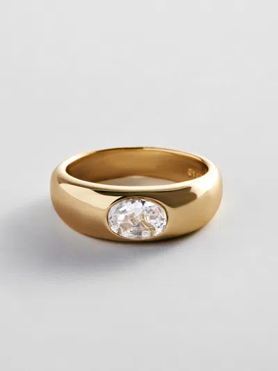 Baublebar Lacey Gold Pinky Ring